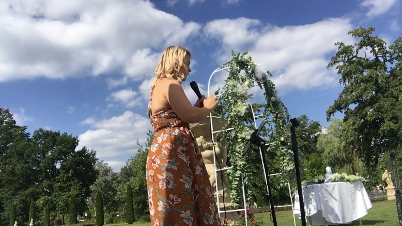 Hochzeitssängerin Alexandra Goess - All of me (John Legend Cover)
