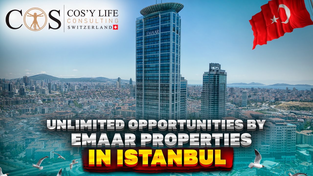 Inside EMAAR Square Istanbul and Address Residence in Istanbul | Apartment tour
