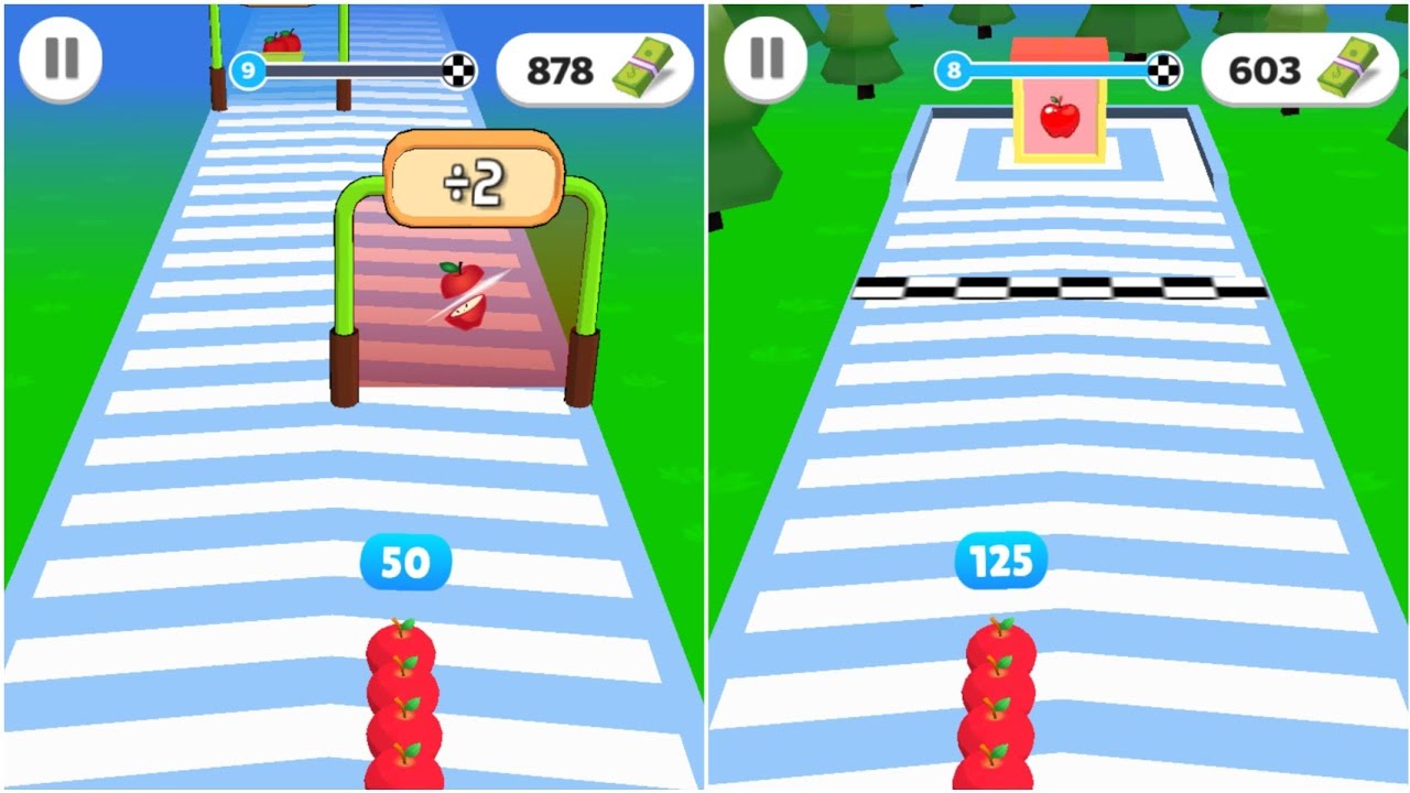 Fruit Runner 3D | Fruit 🍑🍉 Running Game 1-7 | Android Gameplay | Gaming Xcellencee