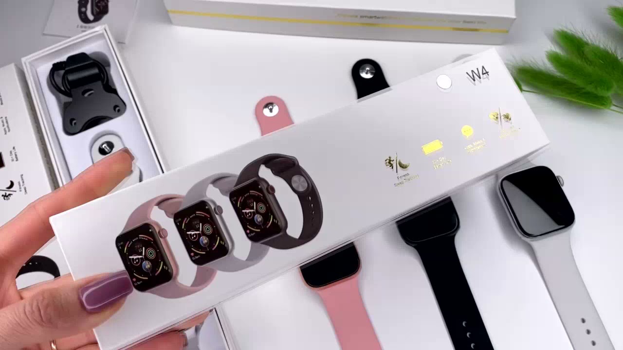Аналог Apple Watch W4  ТОП качество ( ОБЗОР от MEGASLON )