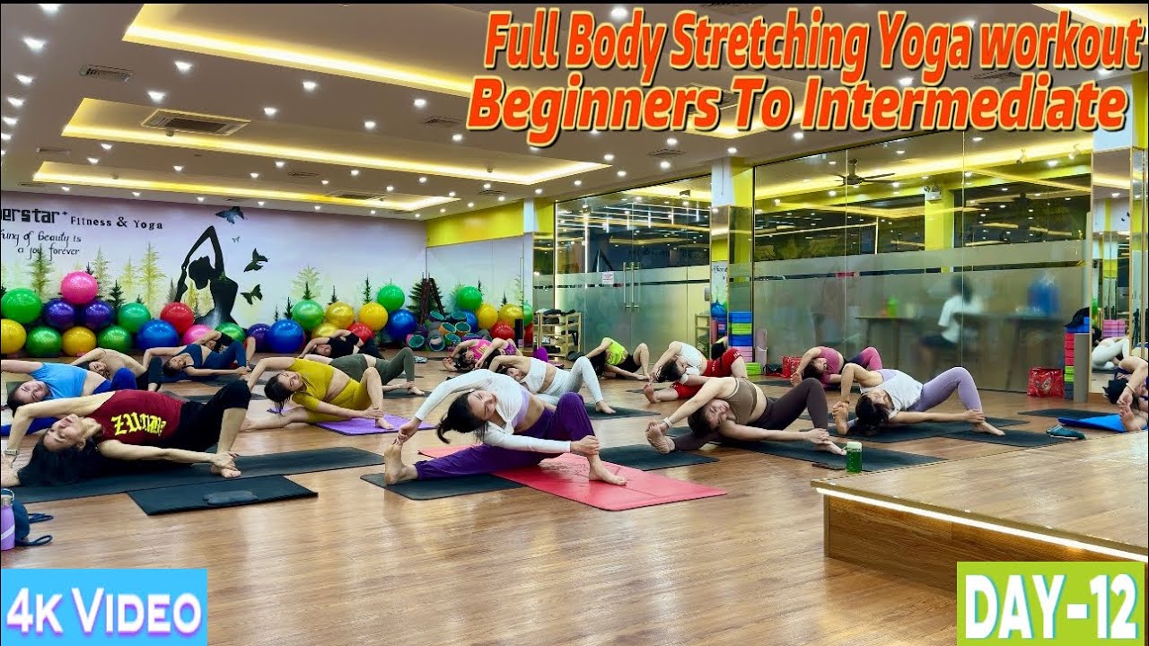 DAY-12 Full Body Stretching Yoga Workout Beginners To Intermediate | Master Ranjeet Singh Bhatia |