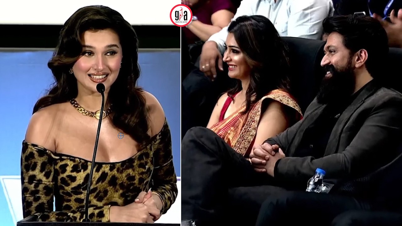 Tara Sutaria Speech at Toxic Trailer Launch | Yash | Nayanthara | Kiara Advani