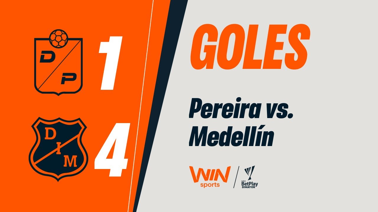 Pereira vs. Medell&iacute;n (goles) | Liga BetPlay Dimayor 2025-2 | Fecha 19