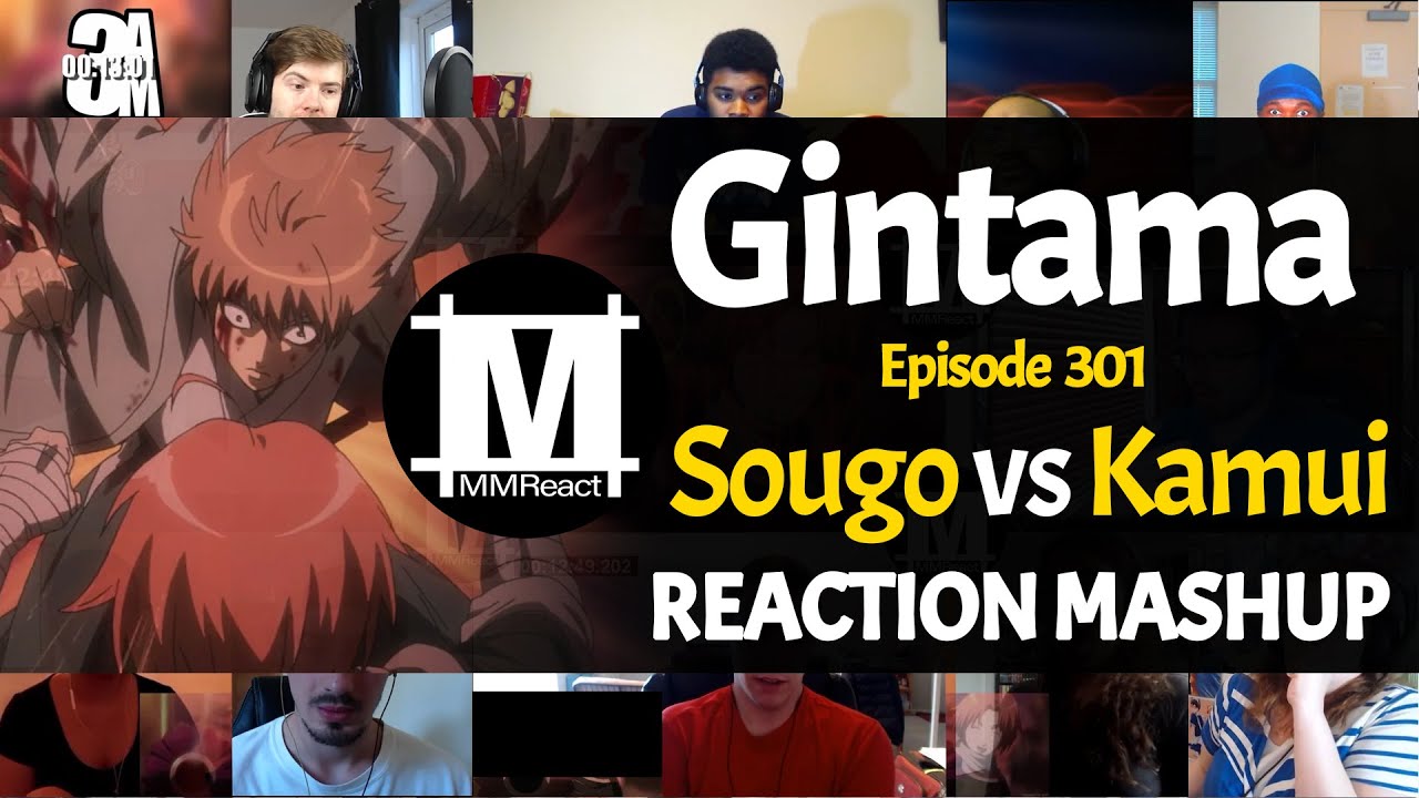 Shogun Assassination Arc : Sougo vs Kamui | Gintama Episode 301 | REACTION MASHUP