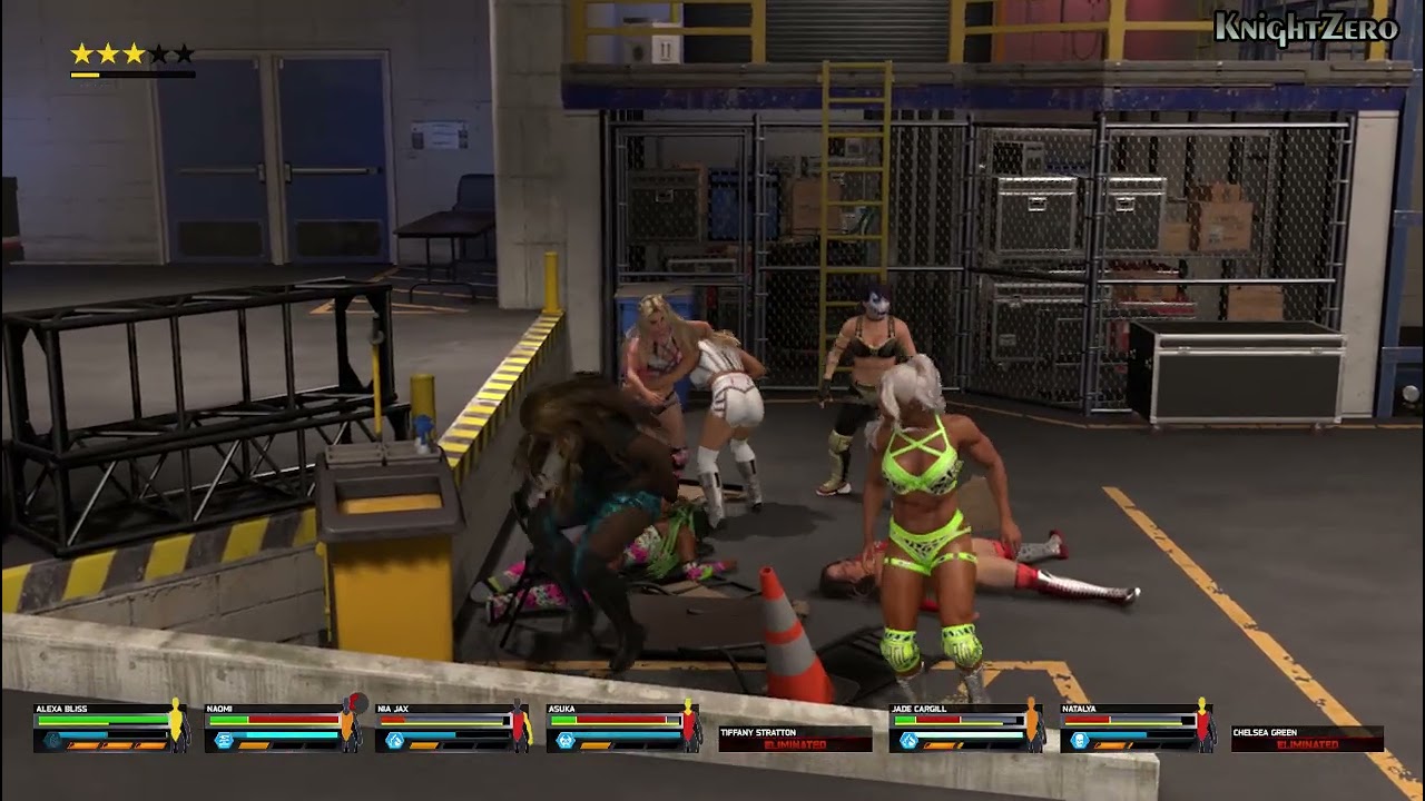 Backstage brawl 8 female - WWE2K25