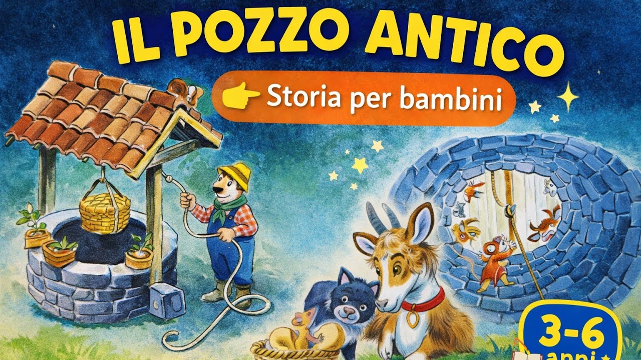 Storia per bambini: Il pozzo antico | Racconto educativo e divertente