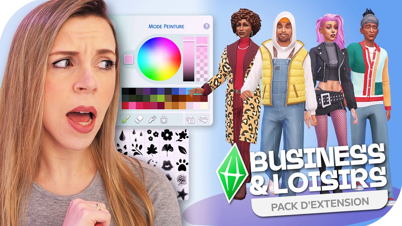 Je crée des Sims STYLÉS avec le Pack Business & Loisirs ! 👚👀- SIMS 4