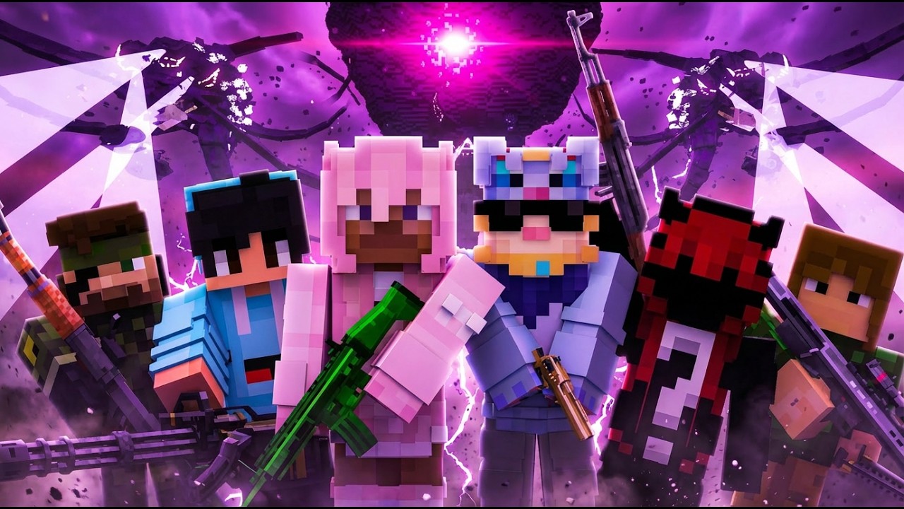 Sono SOPRAVVISSUTO alla WITHERSTORM in Minecraft HARDCORE... (con i miei amici)
