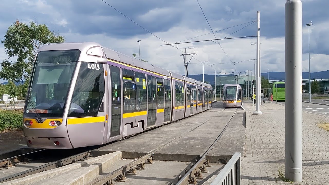 LUAS Red Line Trams Around The Red Cow Area  6/7/2021