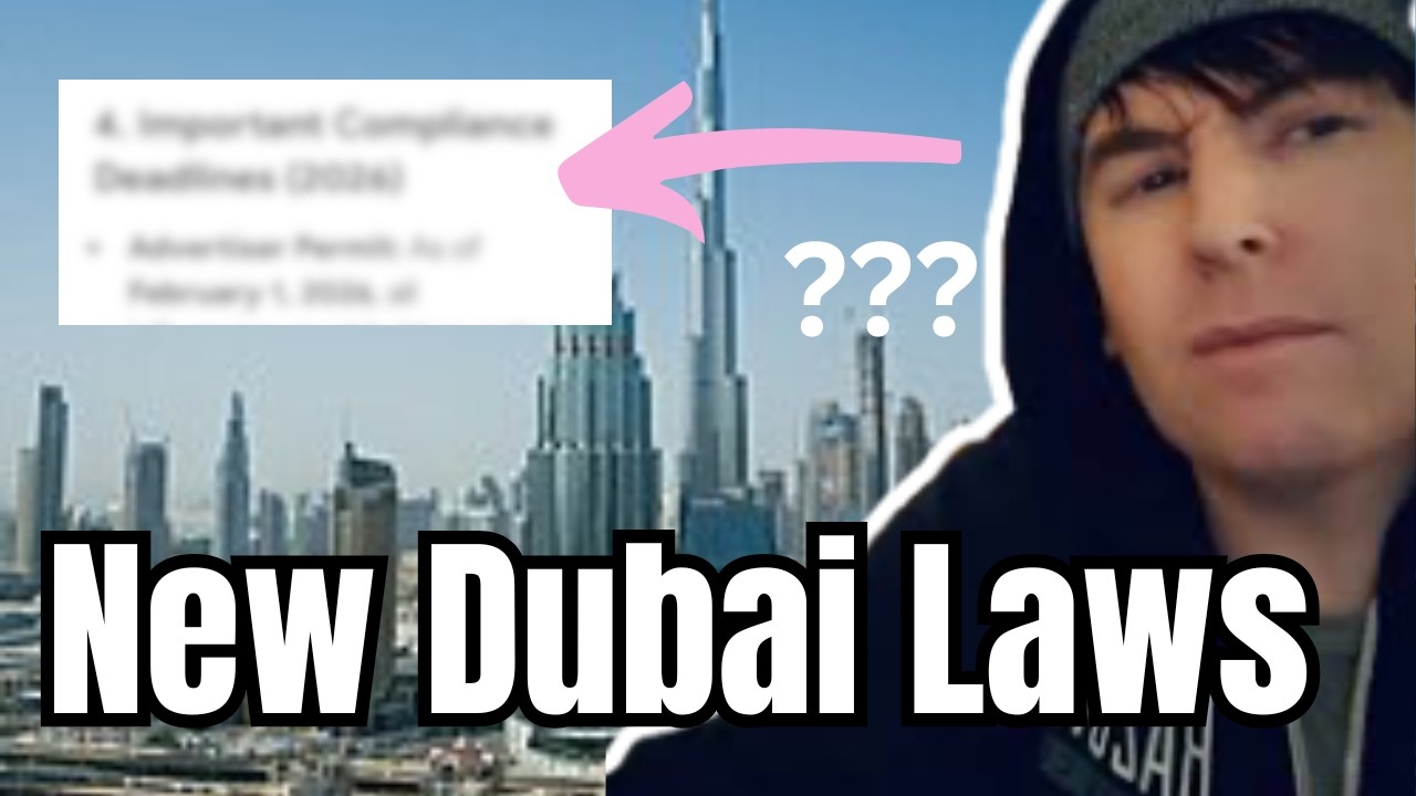 New DUBAI Laws Could F-UP Inghams!!!
