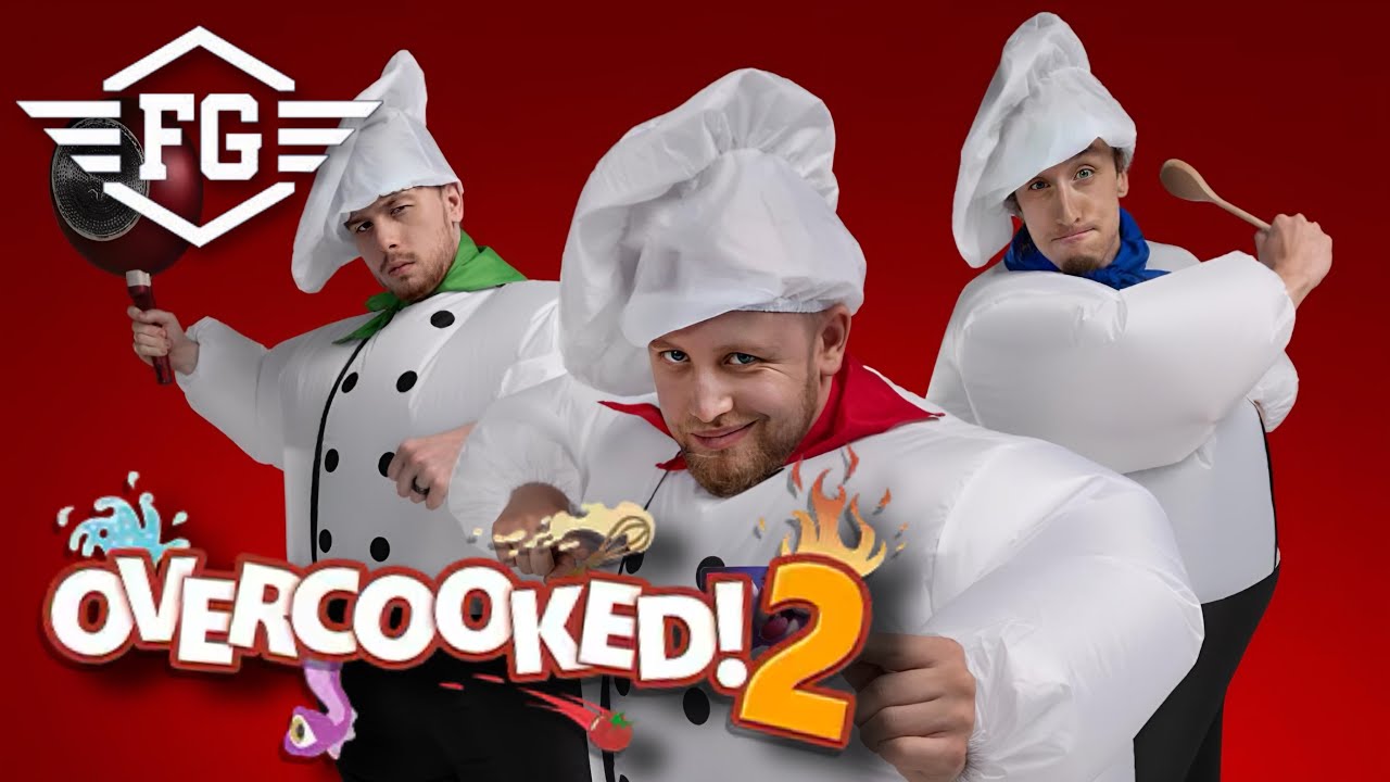 OVERCOOKED 2 FLYGUN VS AGRAELUS VS HAISET
