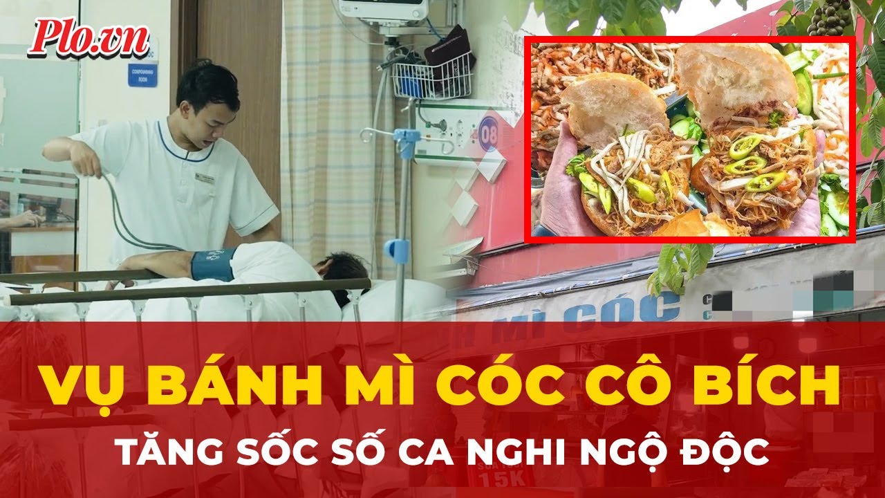 Số ca nghi ngộ độc sau ăn bánh mì cóc Cô Bích tăng lên 235 | Tin nhanh