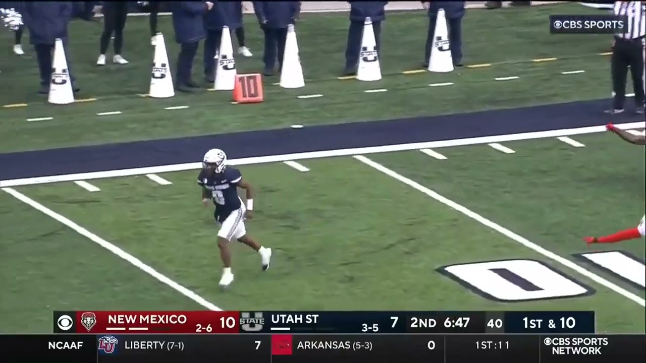 Jerrick Reed Pass Breakup against Utah State