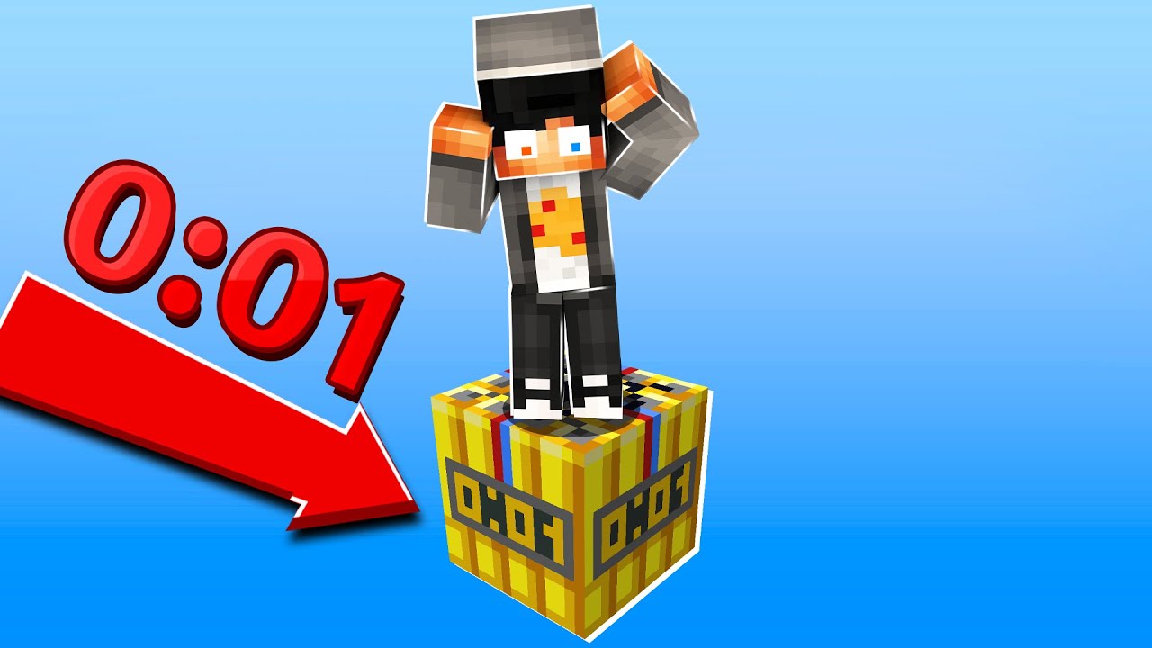 جربت أغرب ماب في ماين كرافت بلوك واحد 🔥(قنبلة موقوتة !💀 )