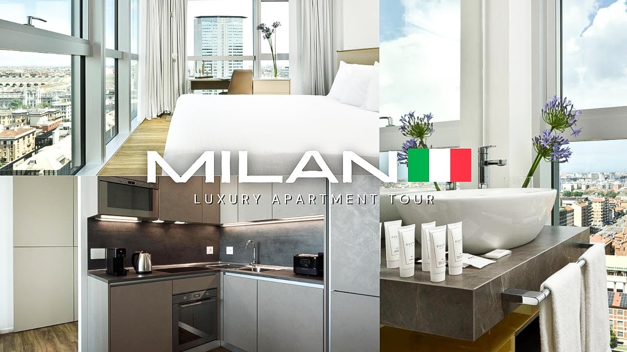 MILAN LUXURY APARTMENT TOUR with BREATHTAKING VIEW || Italy 🇮🇹 Apartment Tour!