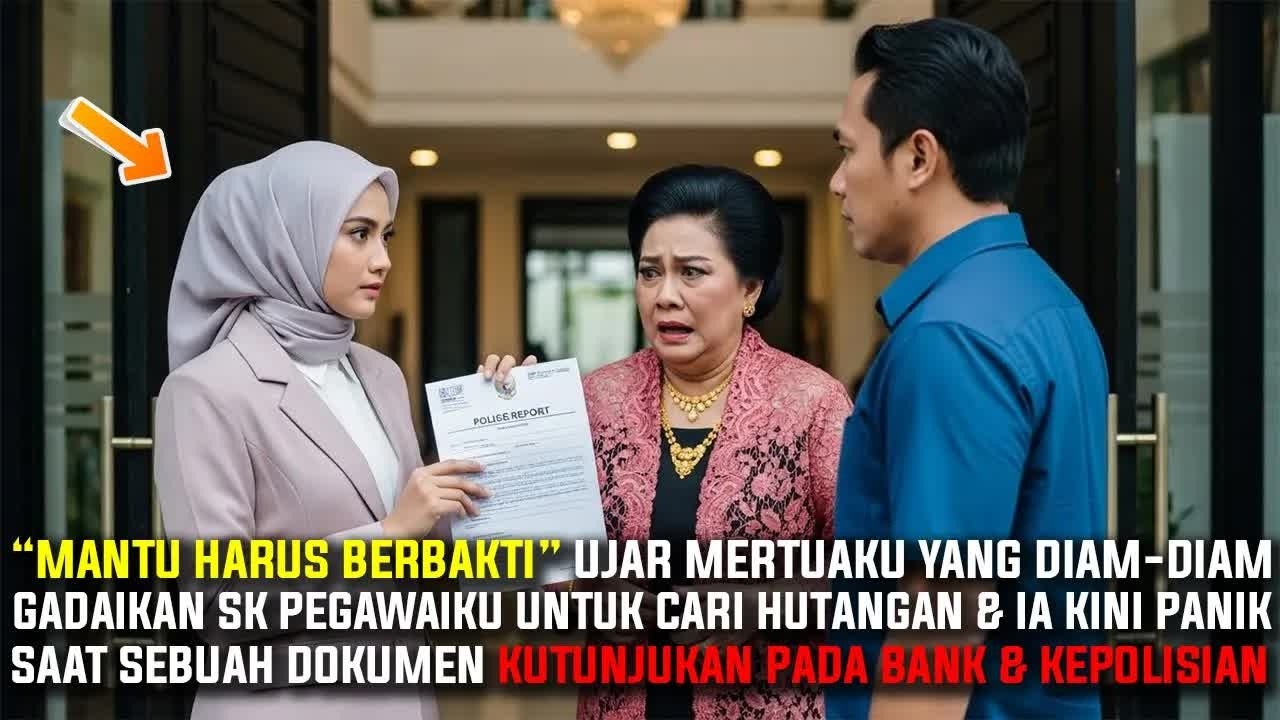 Mertua Diam-Diam Gadaikan SK Pegawaiku Buat Utang - Saat Debt Collector Datang, Aku Tunjukkan