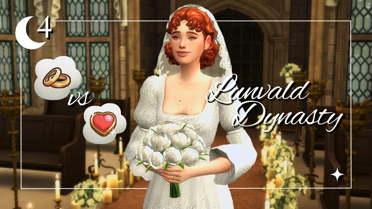 Меж двух огней — так, любовь 💔или выгода 💍? | Династия Лунвальд | ep.4 | The Sims 4