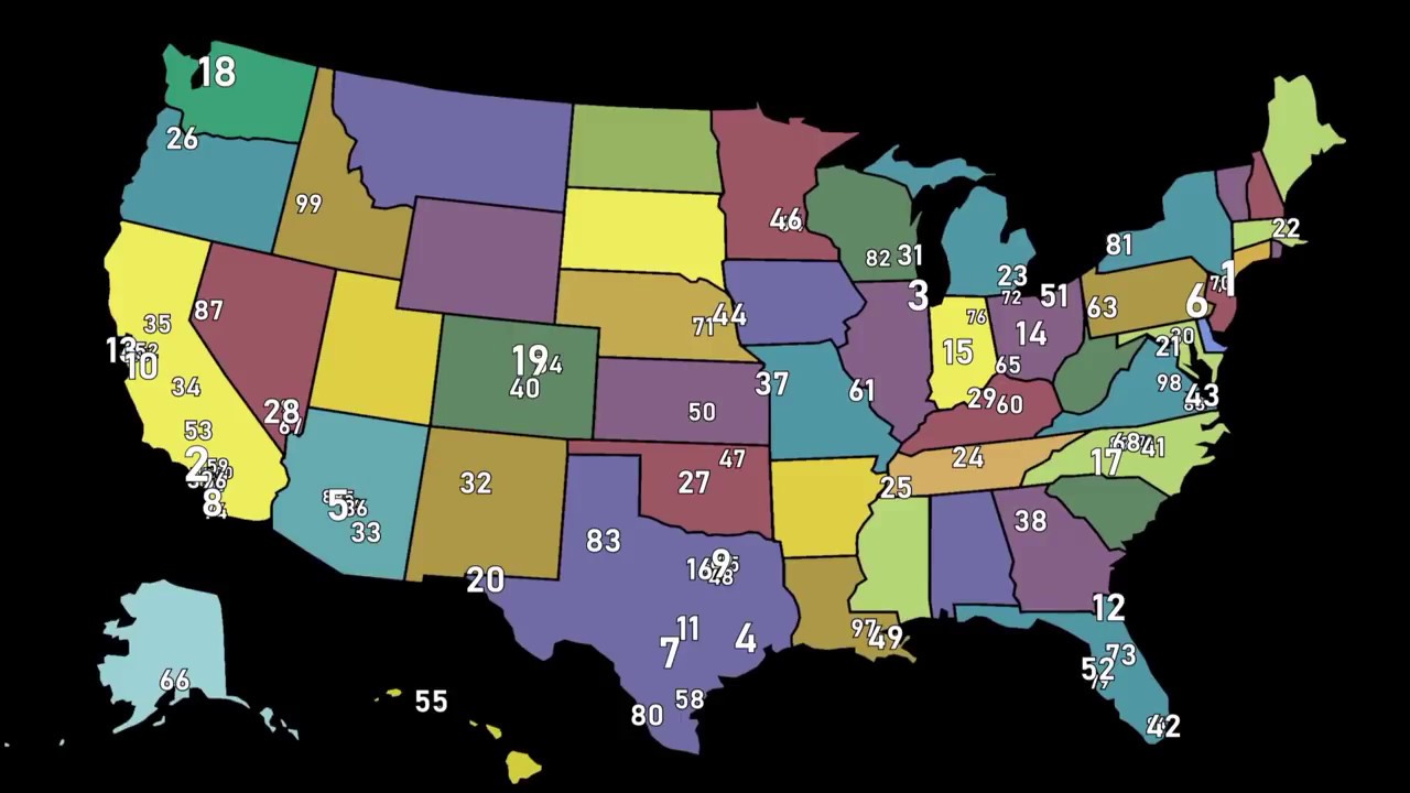 Top 100 Most Populous US Cities