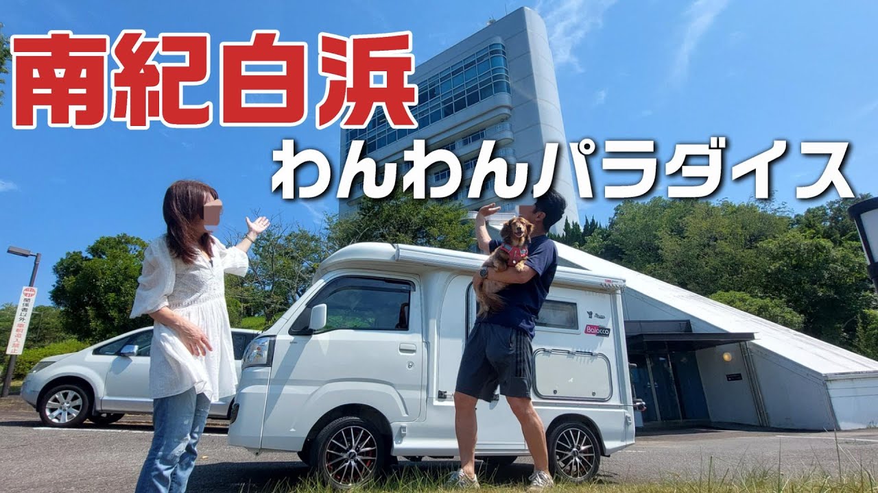 【和歌山】南紀白浜わんわんパラダイスに泊まったら、想像を超えた元ゴルフコースのお散歩コースを独り占め出来た！！