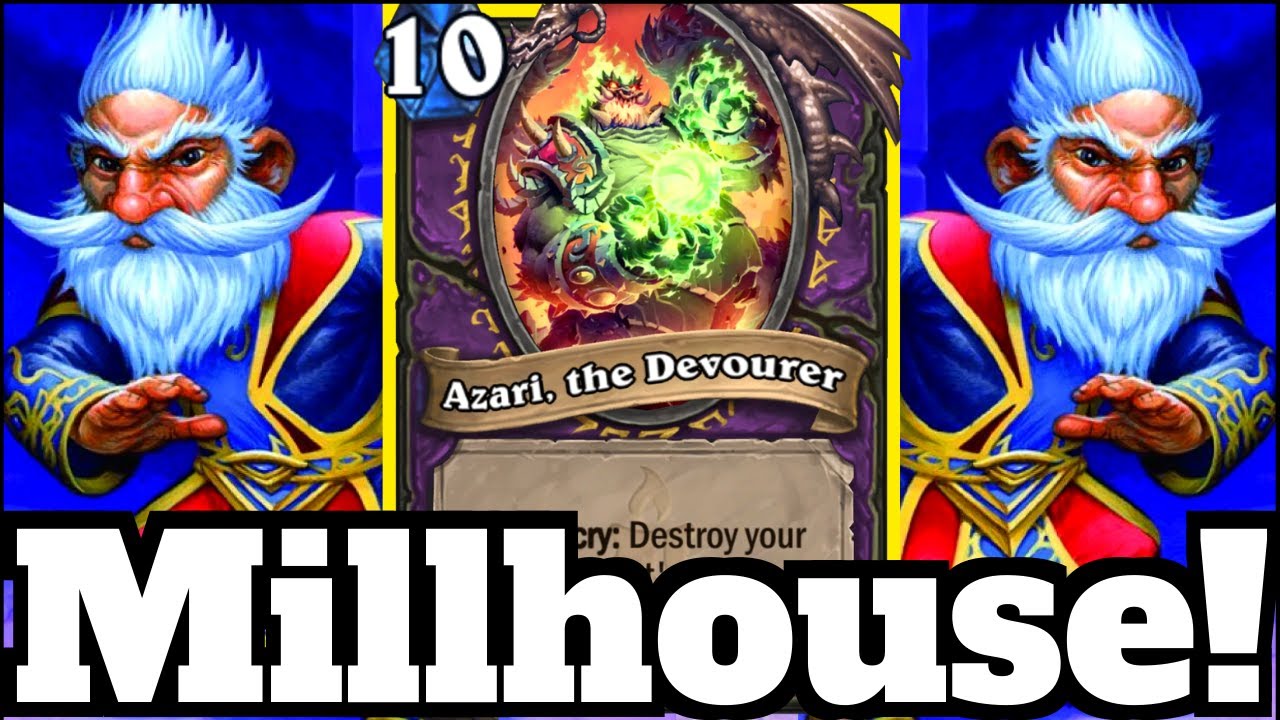 A Millhouse Manastorm OTK?! Yeah, You Read that RIGHT! | Hearthstone