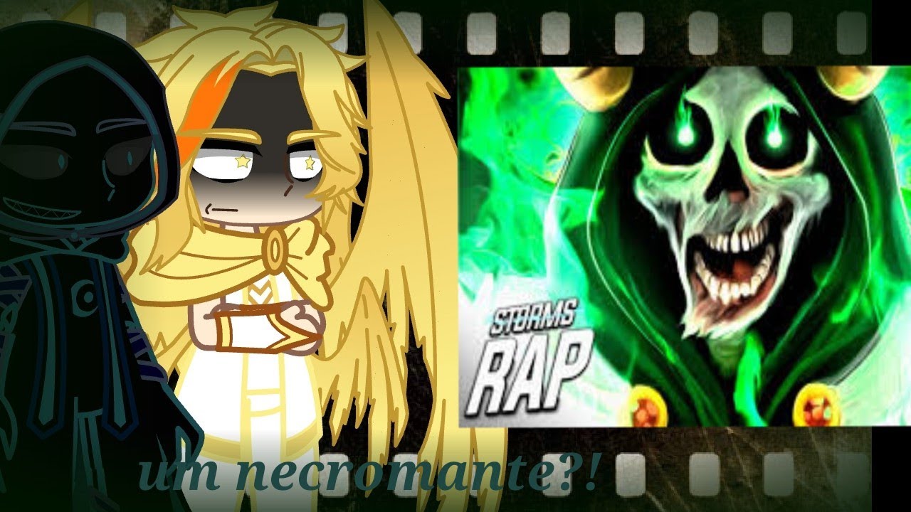 Entidades cósmicas reagindo ao rap do lich storms (minhas ocs)