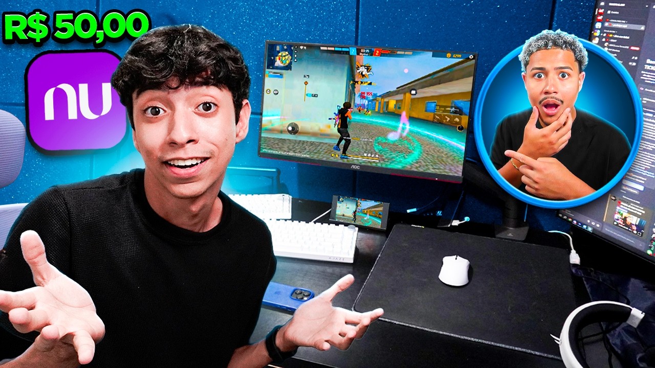 CHAMEI MEU AMIGO MOBILADOR PRA JOGAR 2X2 APOSTADO NO FREE FIRE