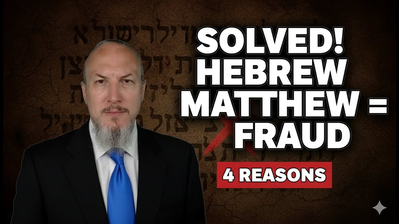 SOLVED: The 'Original' Hebrew Matthew