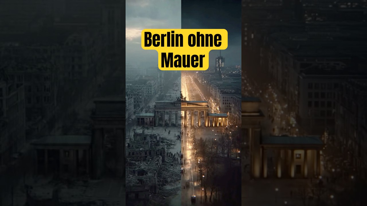 Berlin ohne Mauer &ndash; Die alternative Geschichte #deutschland #deutsch #berlin  #politik