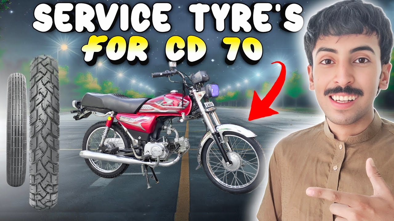 Service Tyre's FOr CD 70 Motorcycle 😍 Front Hub Noice Problem 😨 New Tyre's Price 🔥