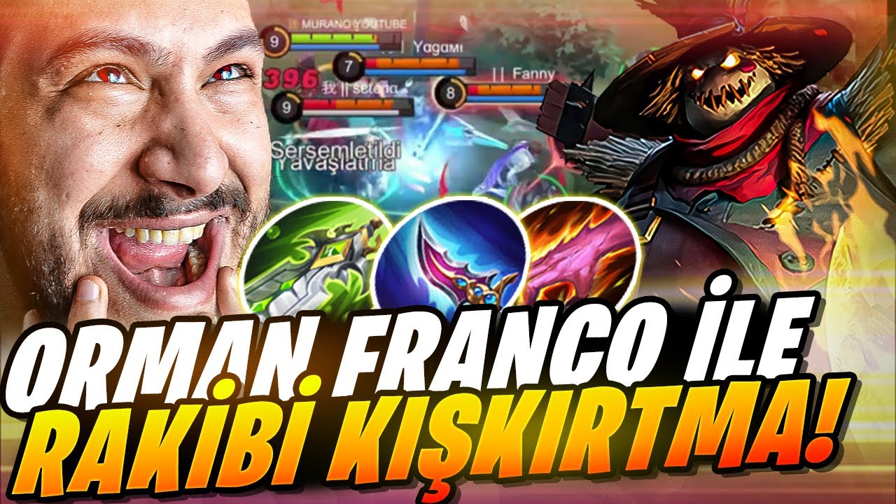 SAPIK ORMAN FRANCO İLE RAKİBİ KIŞKIRTMAYA DEVAM! - Mobile Legends