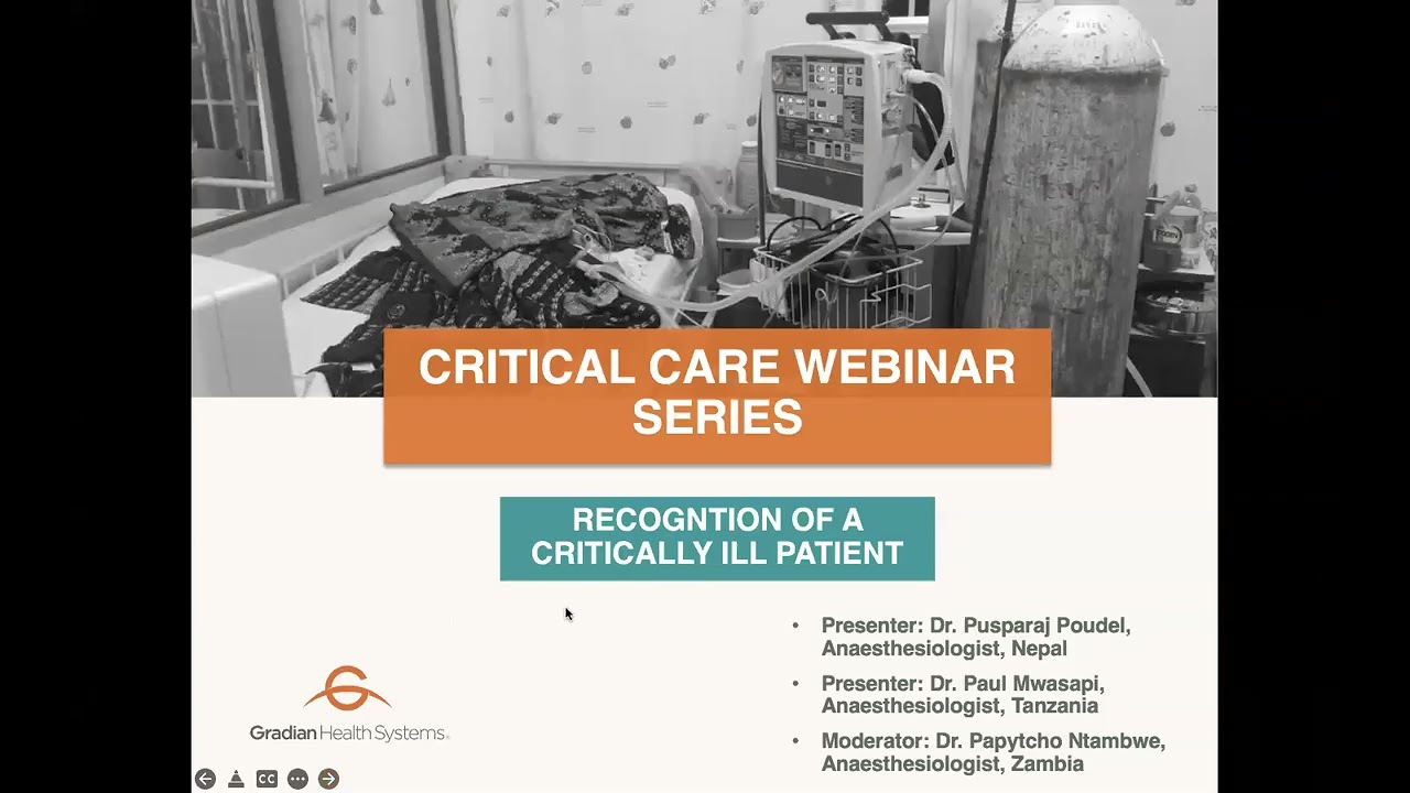 Part 3: Recognition of a Critically Ill Patient