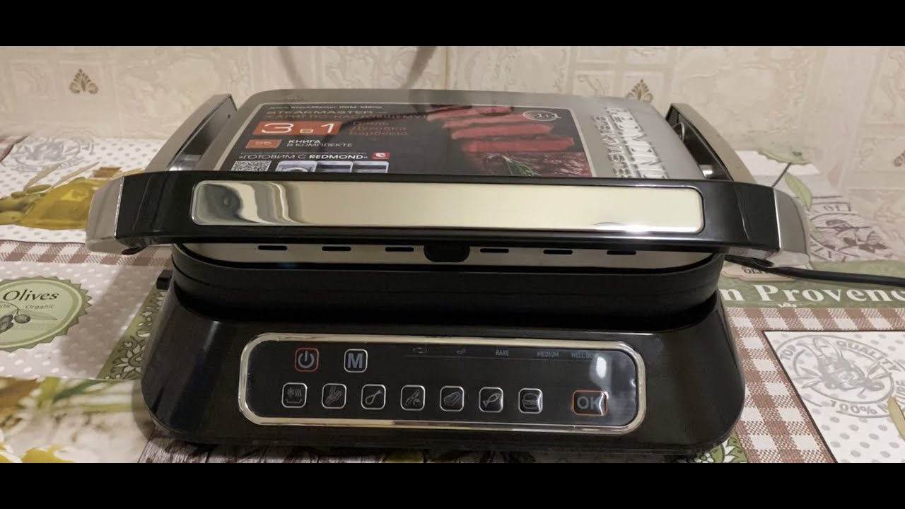 Обзор Гриля Redmond SteakMaster RGM-M805