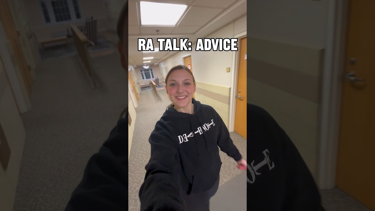 Advice for my RAs out there 🙌 - #ra #college #collegetips #collegelife