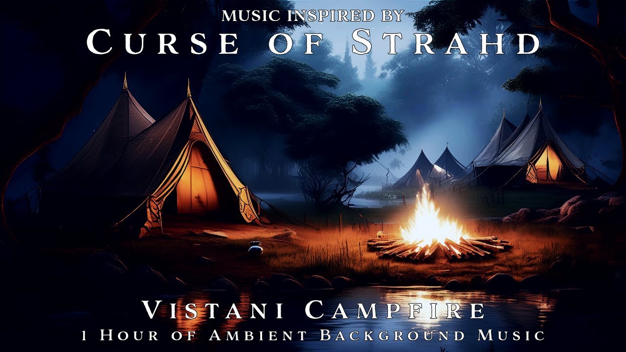 Vistani Campfire | Unofficial Curse of Strahd Soundtrack | 1 h Ambience and Background Music | Loop
