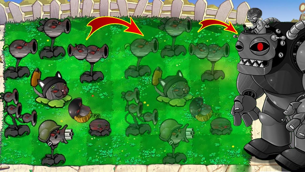 SEEING ALL DOOM PLANTS VS DR ZOMBOSS PLANTS VS ZOMBIES BATTLEZ
