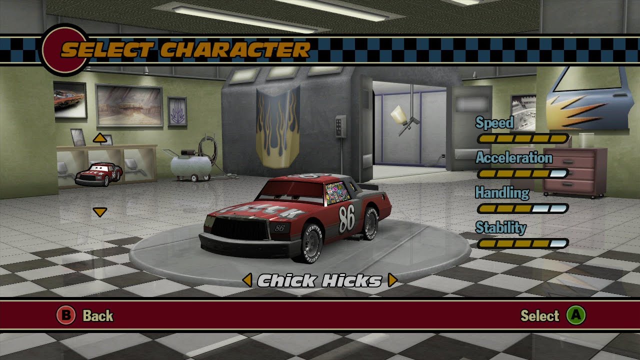 [Xbox 360] Cars: The Video Game - Road Races: Chick's Challenge - Chick Hicks