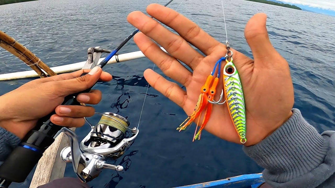Test Jig 60 Gram,, Langsung Dapat Sambaran Keras | Mancing Jigging Laut Dangkal.!!