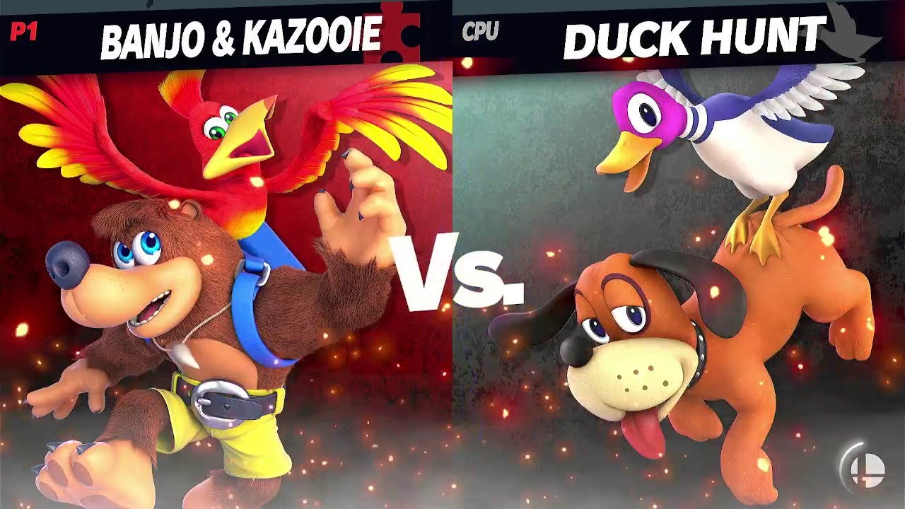 Banjo & Kazooie vs Duck Hunt