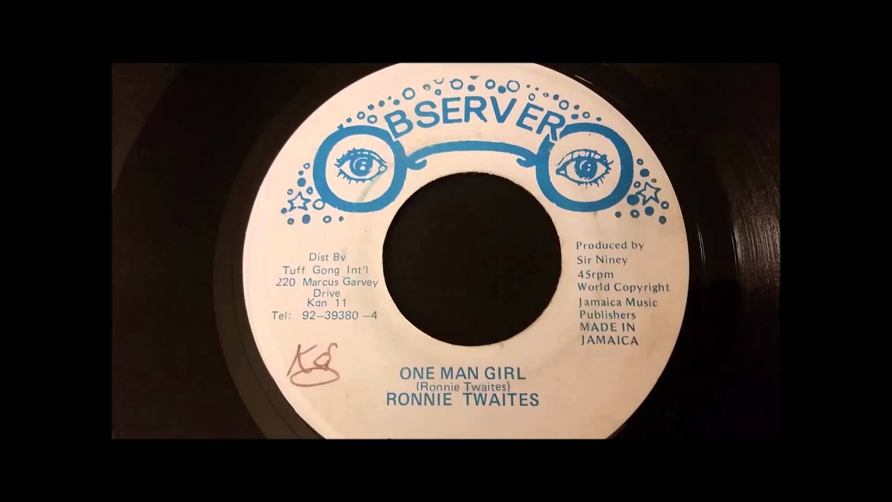 Ronnie Twaites - One Man Girl - Observer 7