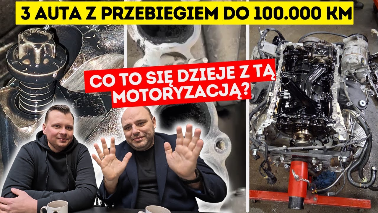 Tak wygląda obecna motoryzacja - 3 auta z przebiegiem do 100.000 km
