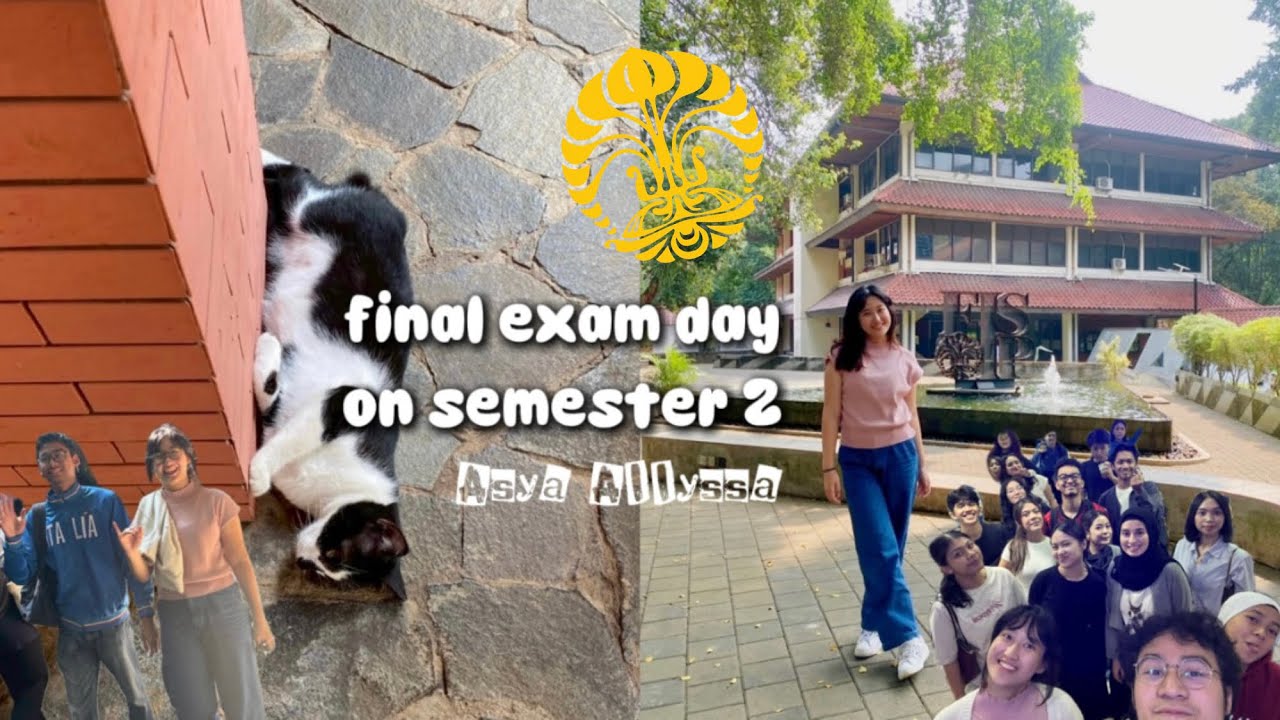 LAST WEEK ON SEMESTER 2 | ASYA ALLYSSA #vlog #univlog #fisipui #ui #finalexam #term2 #college