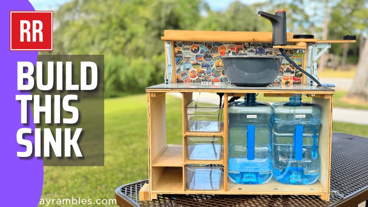 This Portable Kitchen Sink Has a Secret Feature