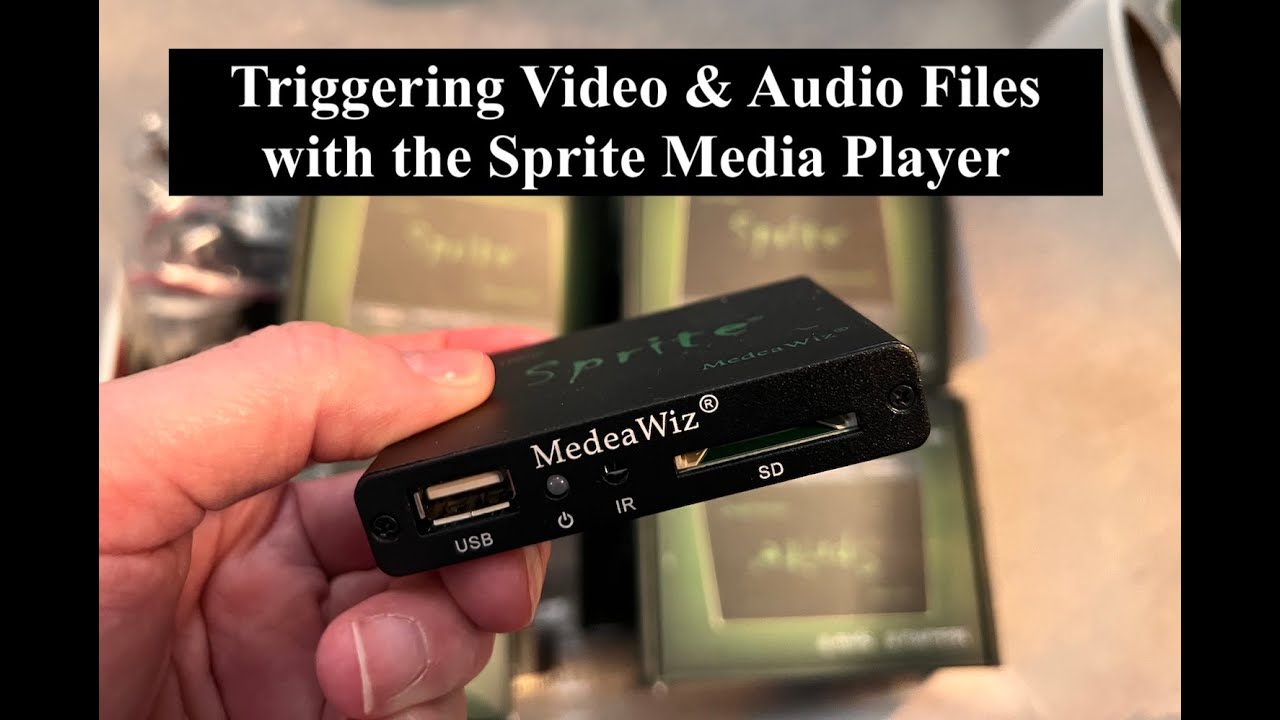 Triggering Video & Audio Files with Sprite Media Player