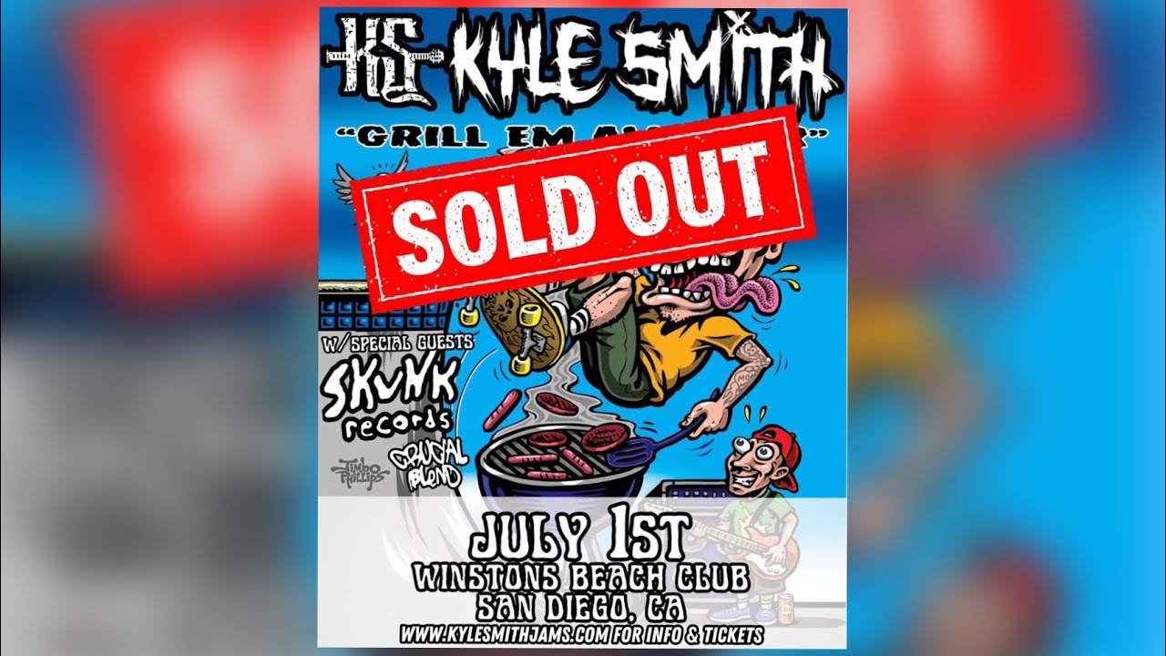 SKUNK RECORDS WINSTONS OCEAN BEACH CA JULY 1, 2023