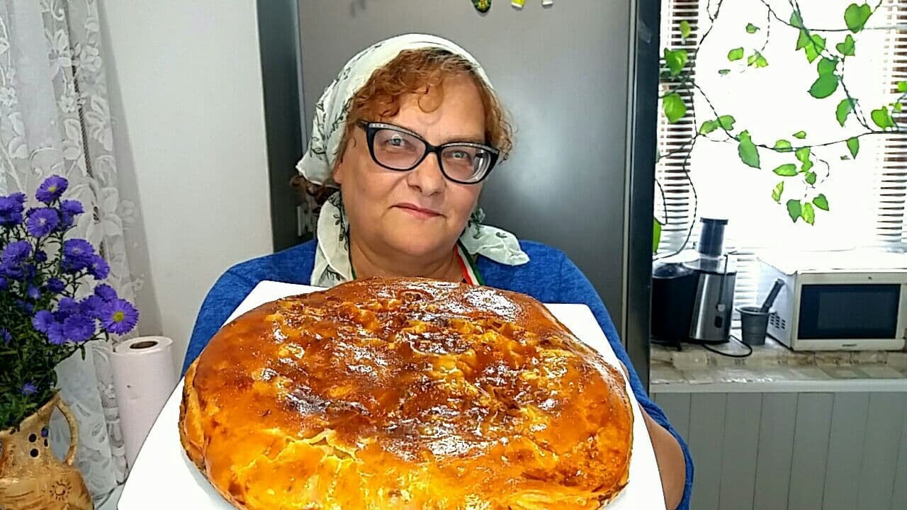 Пирог капустный простой и вкусный.