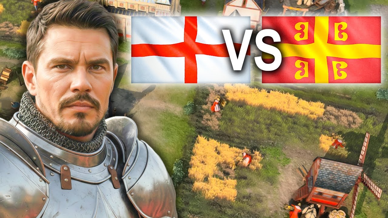 İngiliz Oyun İçi Öğretici Anlatım İle 1vs1 | Age Of Empires 4