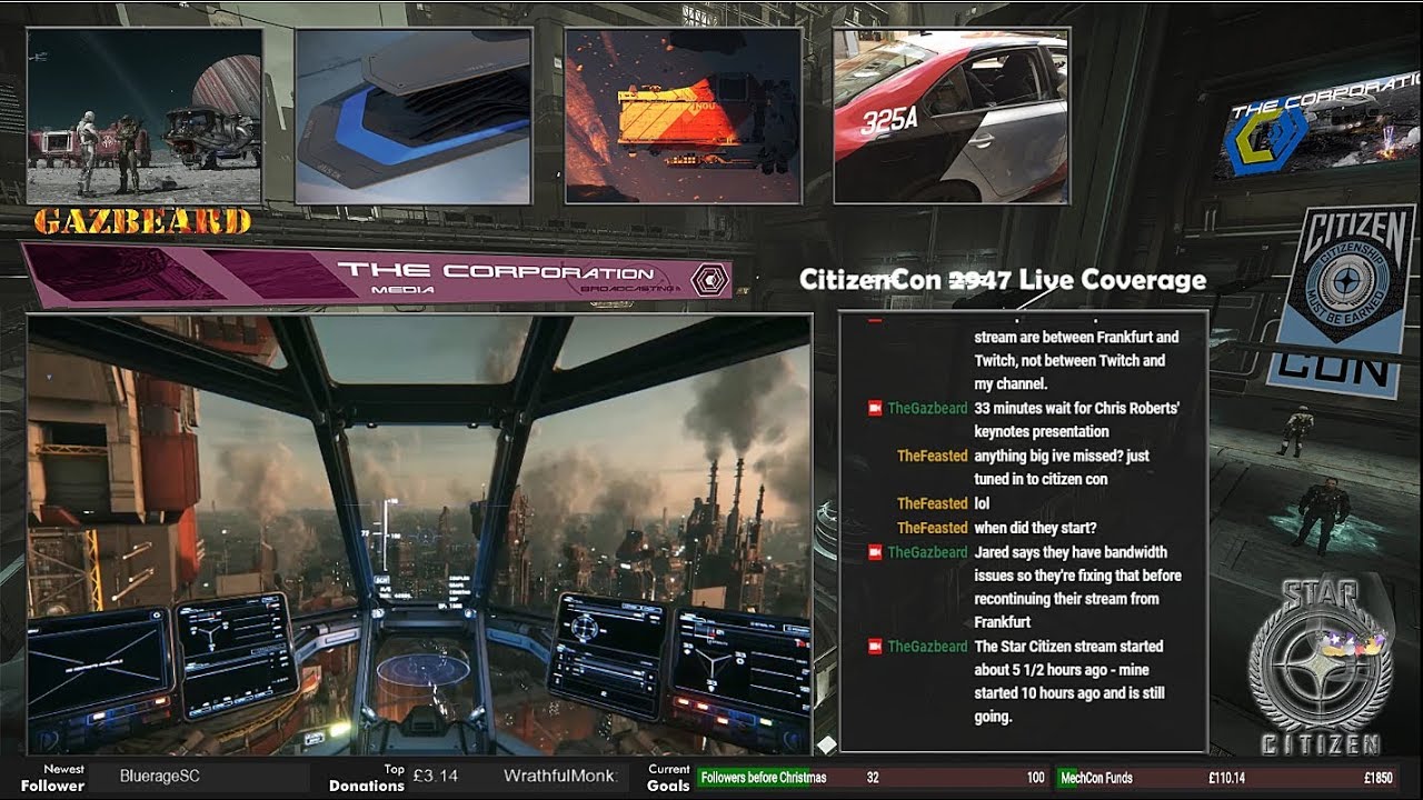 TheGazbeard - Star Citizen: CitizenCon 2947 Marathon Coverage