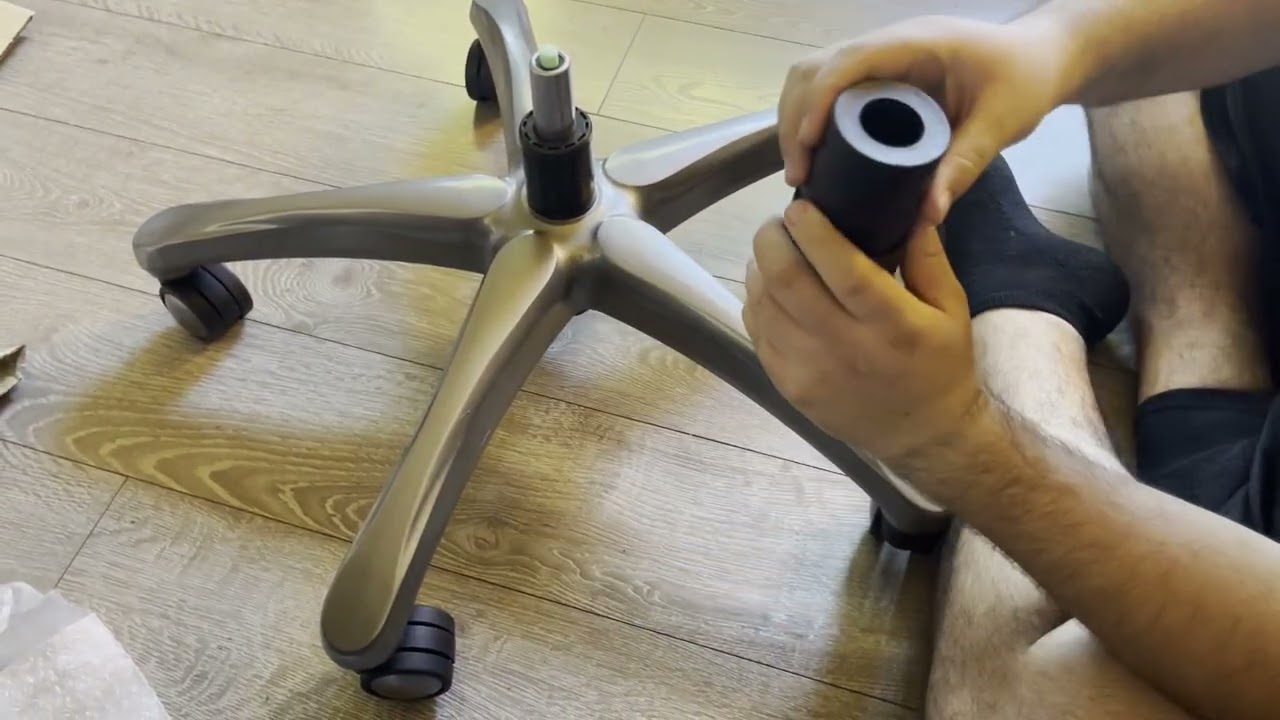 How to assemble / set up Amazon commercial ergonomic executive office desk chair