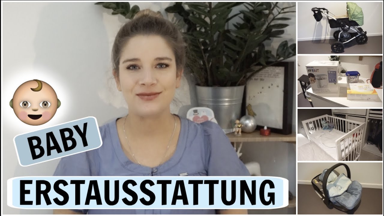 Unsere BABY ERSTAUSSTATTUNG l KINDERWAGEN , BABYSCHALE , BETT & CO l HelloCathi