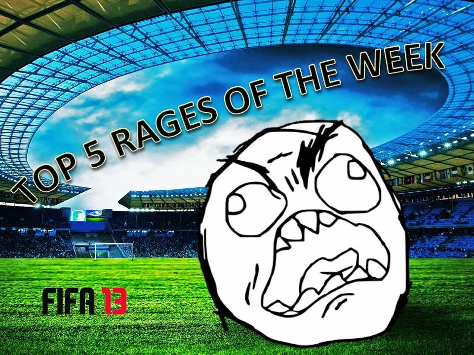 Fifa 13 Top 5 Rages of the Week - Episode 2 feat KSI, , RatedPGtips + Fliickify